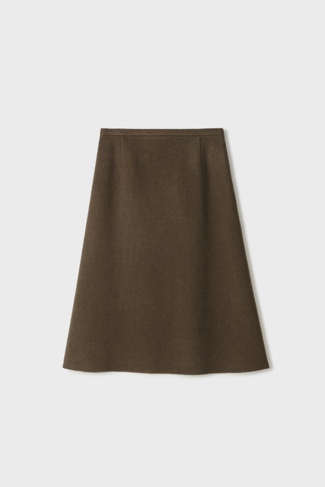 Boucle Wool Midi Skirt