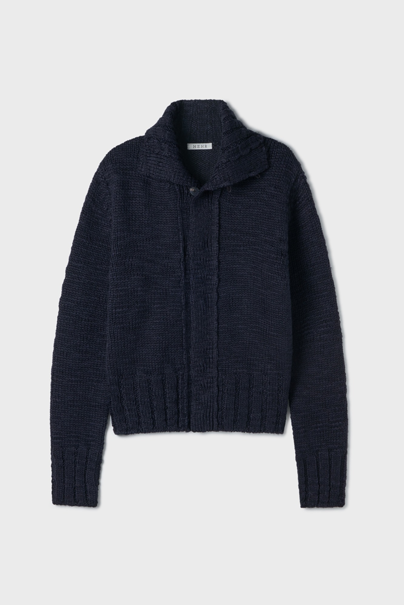 Button High-Neck Sweater