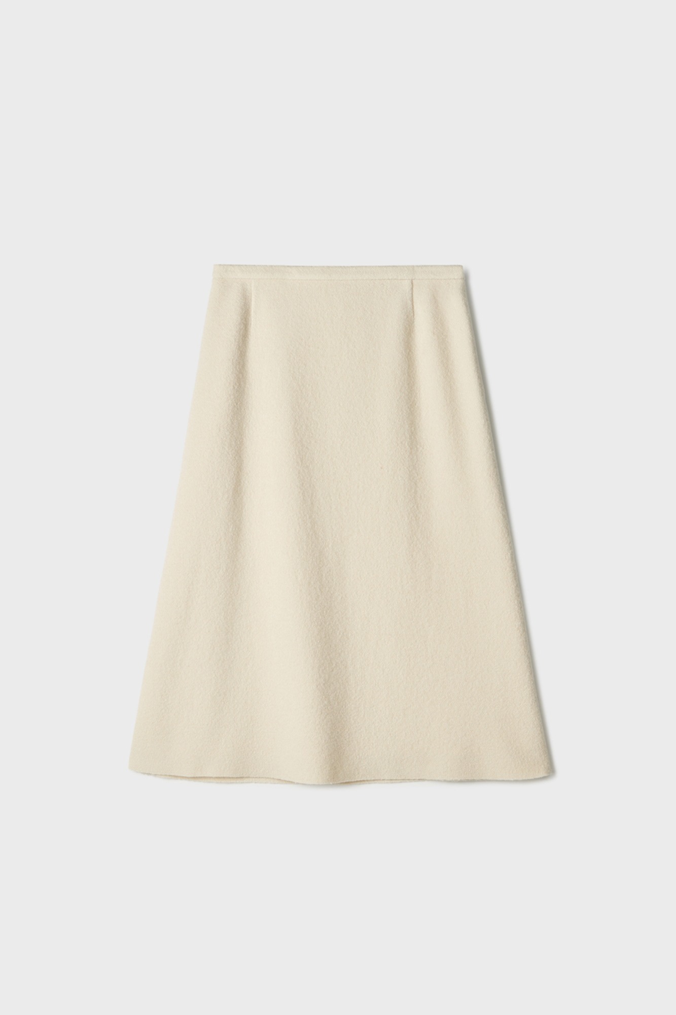 Boucle Wool Midi Skirt